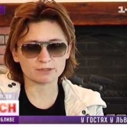 Володимир Окілко зустрічає Діану Арбєніну у Львові